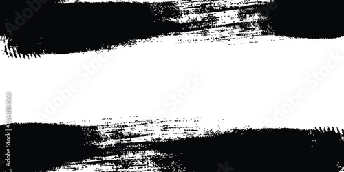 Grunge brush, hand drawn background texture