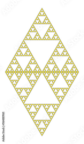 Symetric sierpenski pattern