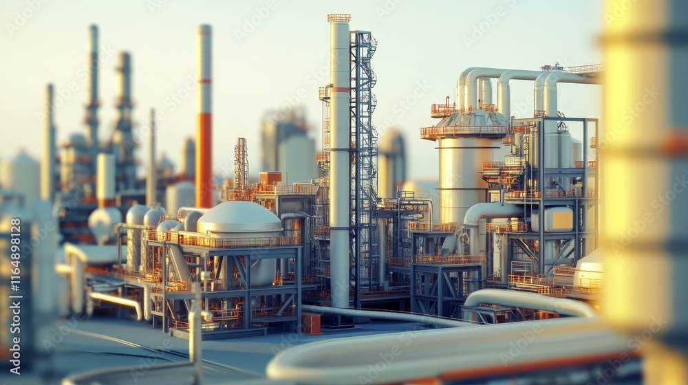 Fototapeta premium Future industry concept