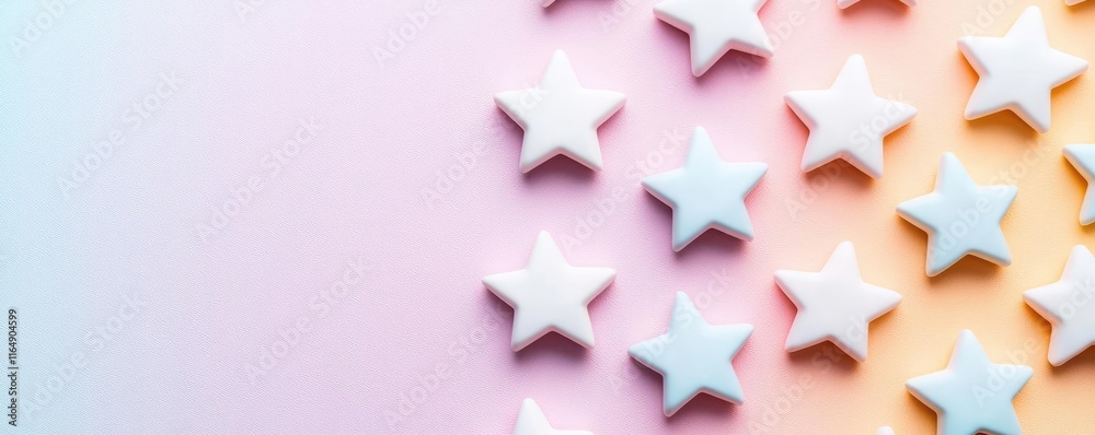 Starry abstract background concept. Colorful star shapes scattered on a gradient background, perfect for creative designs. Starry abstract background concept. Colorful star shapes scattered on a gradient background, perfect for creative designs.