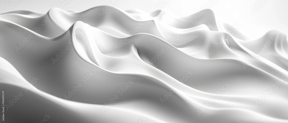 Obraz premium water flow merging into harmonious shapes. Generative AI