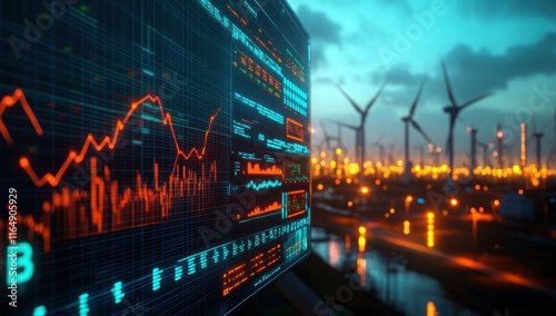 Digital Energy Monitoring System: Wind Farm Data Analysis and Renewable Energy Statistics