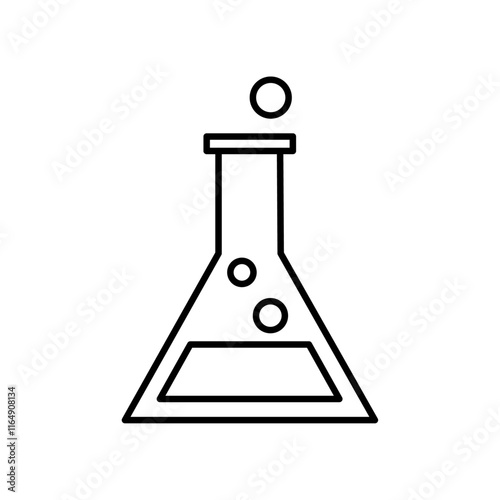 chemical icon vector symbol isolated