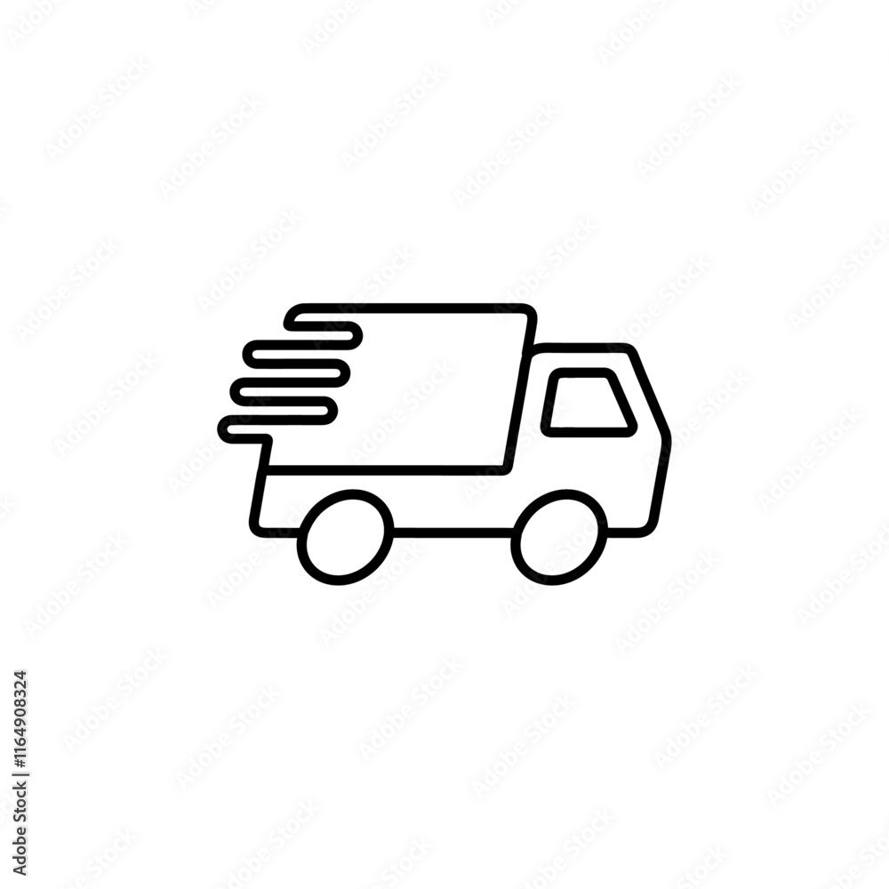 fast delivery icon vector symbol isolated fast delivery icon vector symbol isolated
