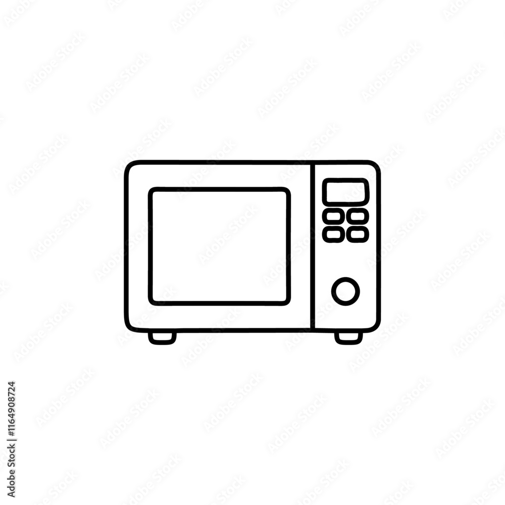 microwave icon vector symbol isolated microwave icon vector symbol isolated