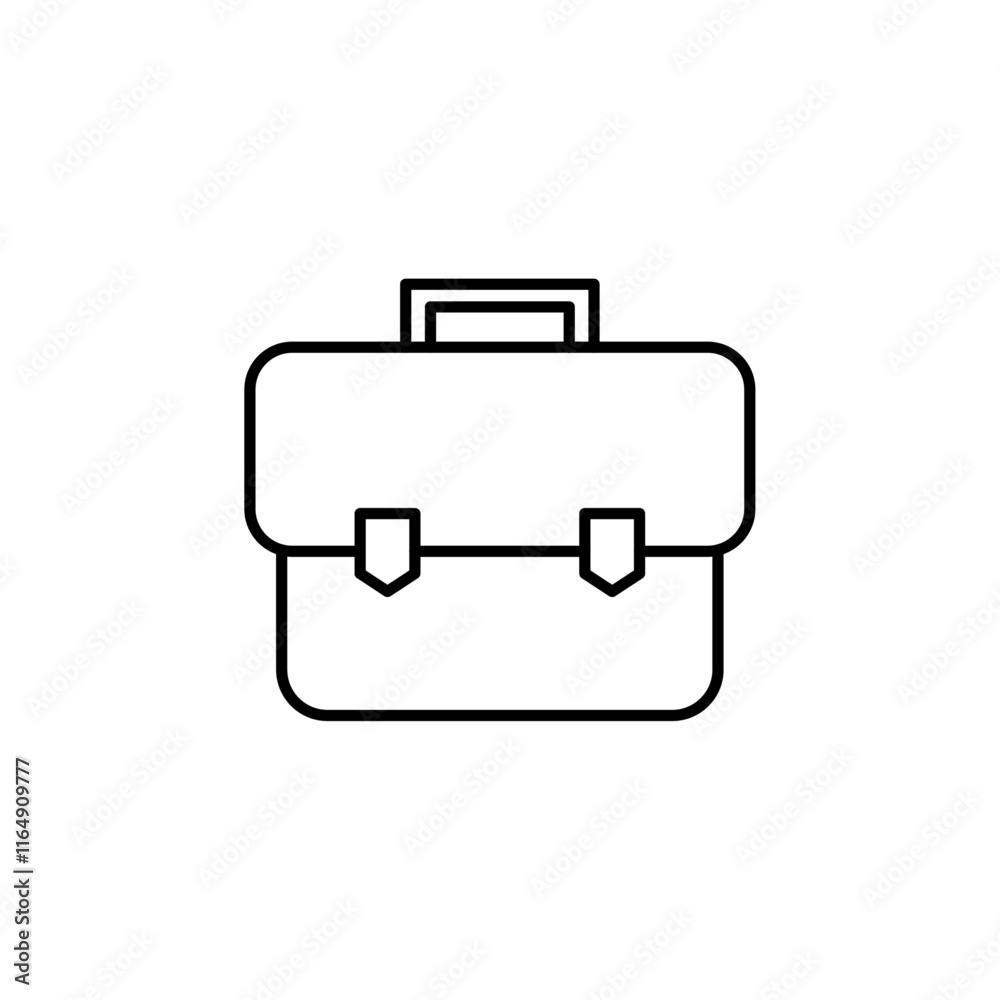 brief case icon vector symbol isolated brief case icon vector symbol isolated