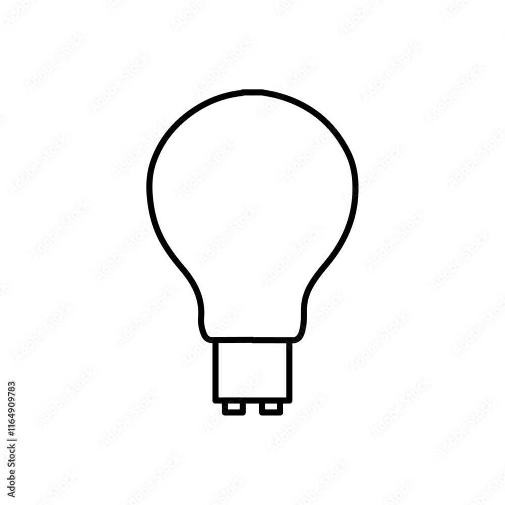bulb icon vector symbol isolated bulb icon vector symbol isolated