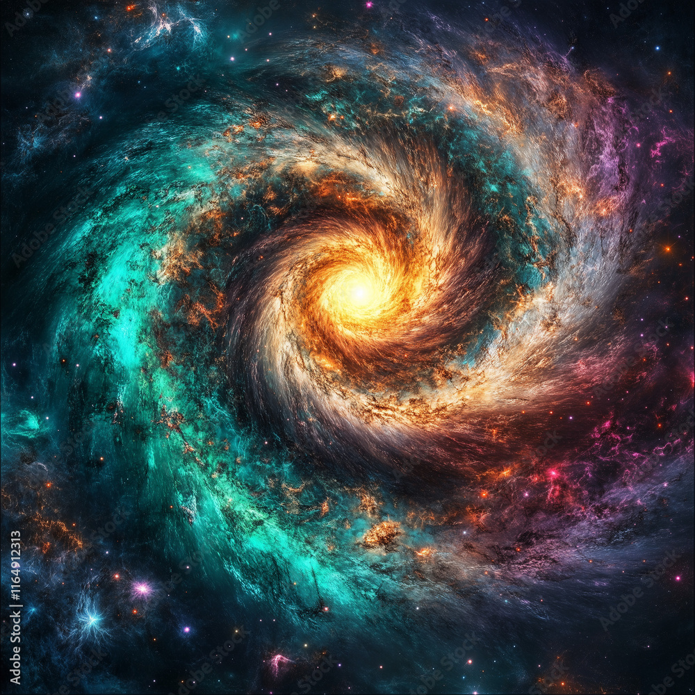 Wallpaper in space theme