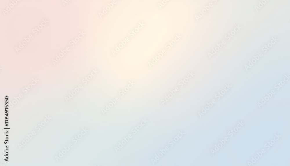 Fototapeta premium Soft and Dreamy Pastel Color Gradient Background