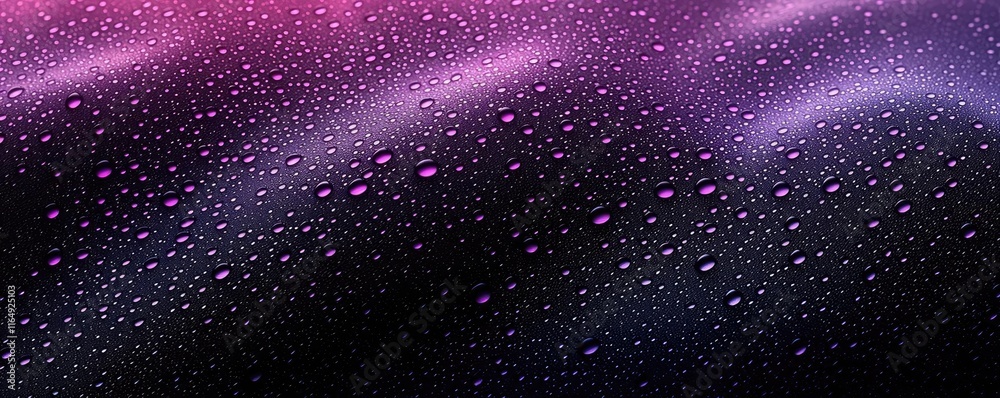 Droplets abstract background concept. Close-up of colorful raindrops on a dark, textured surface creating a stunning backdrop. Droplets abstract background concept. Close-up of colorful raindrops on a dark, textured surface creating a stunning backdrop.