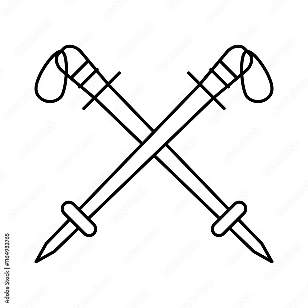 Set of Linear Camping Solid Vector Hiking Thin Line Icons - Editable Stroke Set of Linear Camping Solid Vector Hiking Thin Line Icons - Editable Stroke