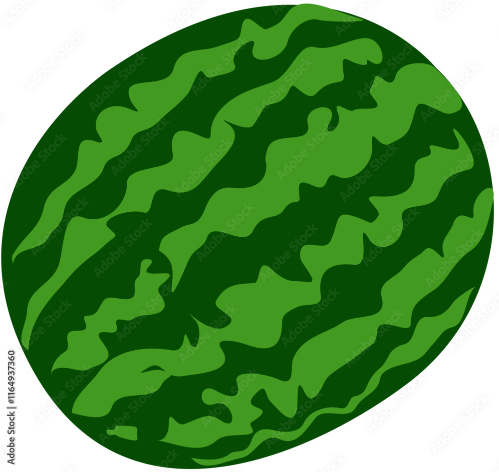 Fototapeta premium fresh watermelon slice