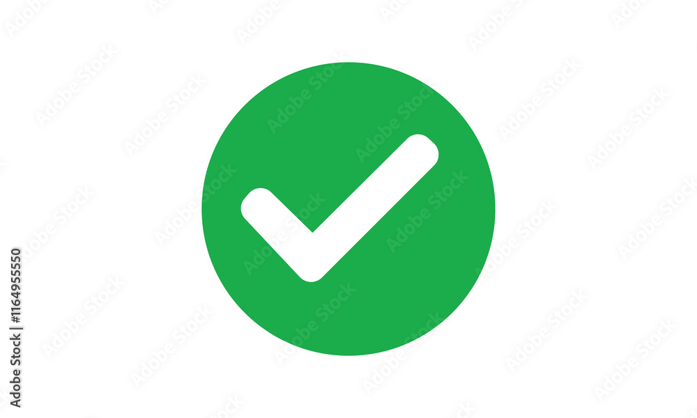 Green checkmark icon symbol isolated vector image.Tick symbol in green color, vector illustration. Success symbol for website computer and mobile vector. Green checkmark icon symbol isolated vector image.Tick symbol in green color, vector illustration. Success symbol for website computer and mobile vector.