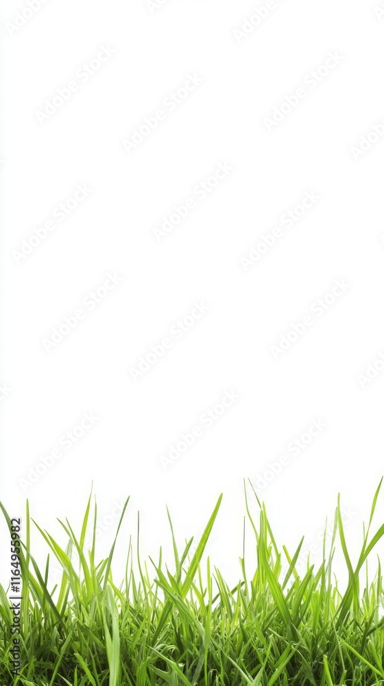 Fresh Green Grass Closeup - A Vibrant Nature Scene Fresh Green Grass Closeup - A Vibrant Nature Scene