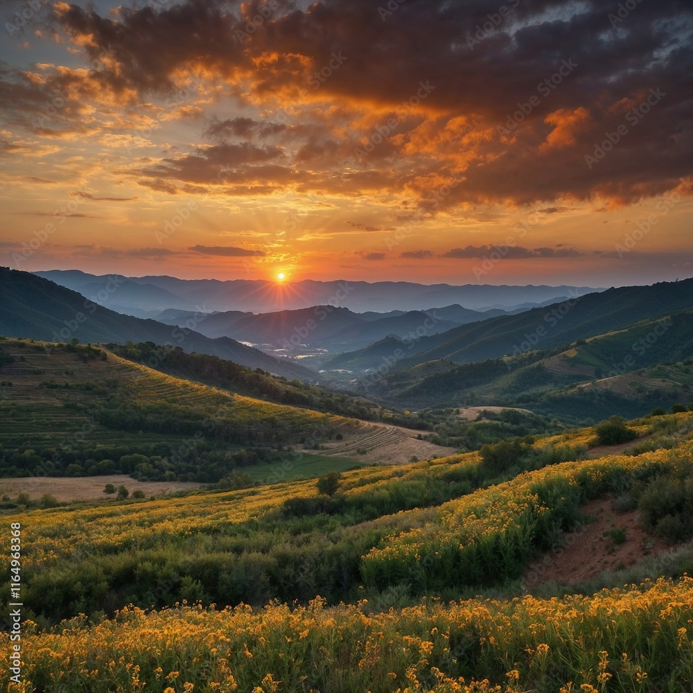 Ethereal Horizons: Stunning Sunrise and Sunset Scenes Over Natural Landscapes Ethereal Horizons: Stunning Sunrise and Sunset Scenes Over Natural Landscapes