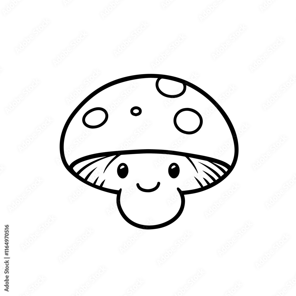 simple chestnut mushroom food restaurant logo vector illustration template design simple chestnut mushroom food restaurant logo vector illustration template design