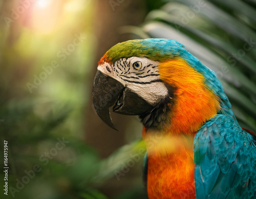 exotic parrot animal image
