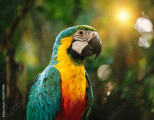 exotic parrot animal image