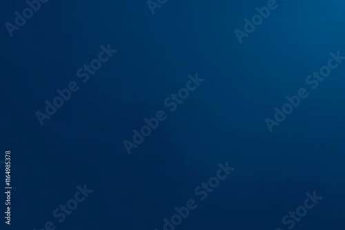 Deep Ocean Blue Abstract Background with Smooth Gradient Texture for Professional Design, Marine Theme Wallpaper, Underwater Atmosphere Digital Backdrop