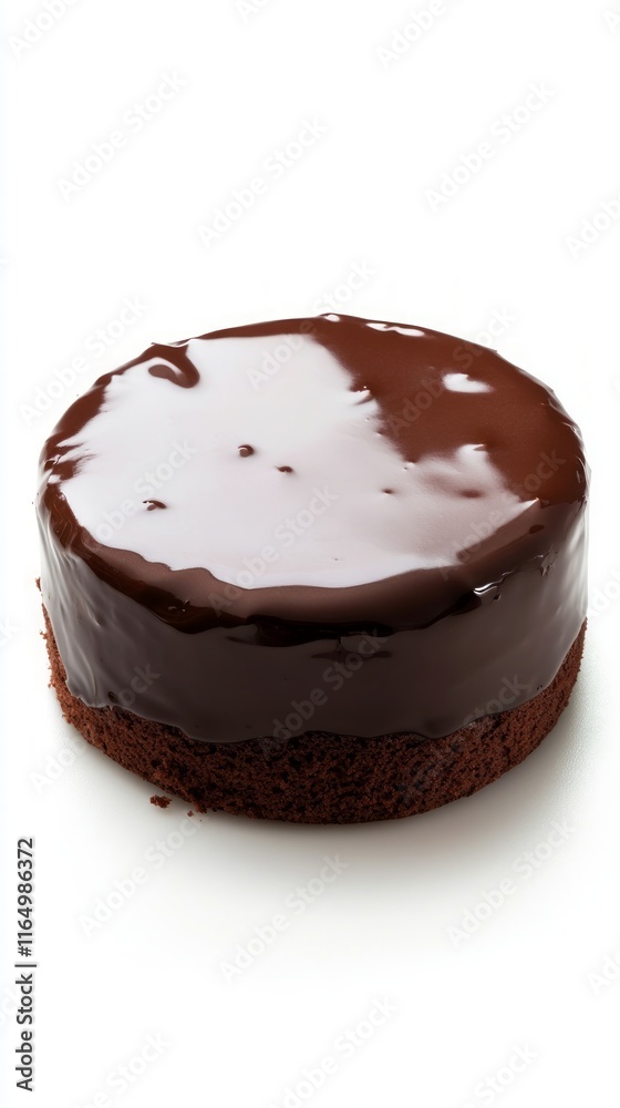 A Decadent Chocolate Cake, Perfectly Glazed A Decadent Chocolate Cake, Perfectly Glazed