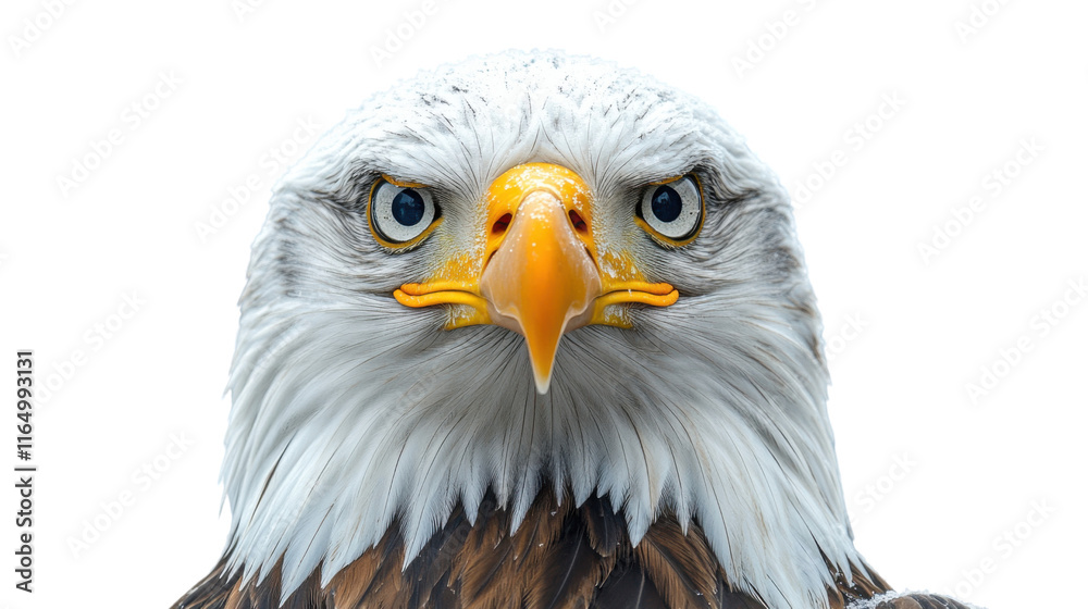 american bald eagle isolated on white background american bald eagle isolated on white background