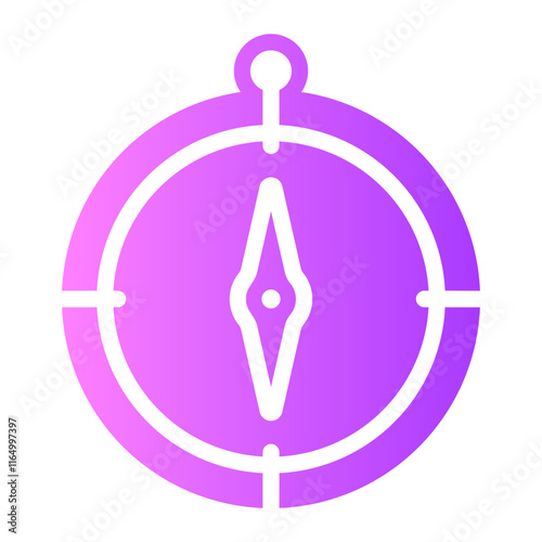 compass Gradient icon