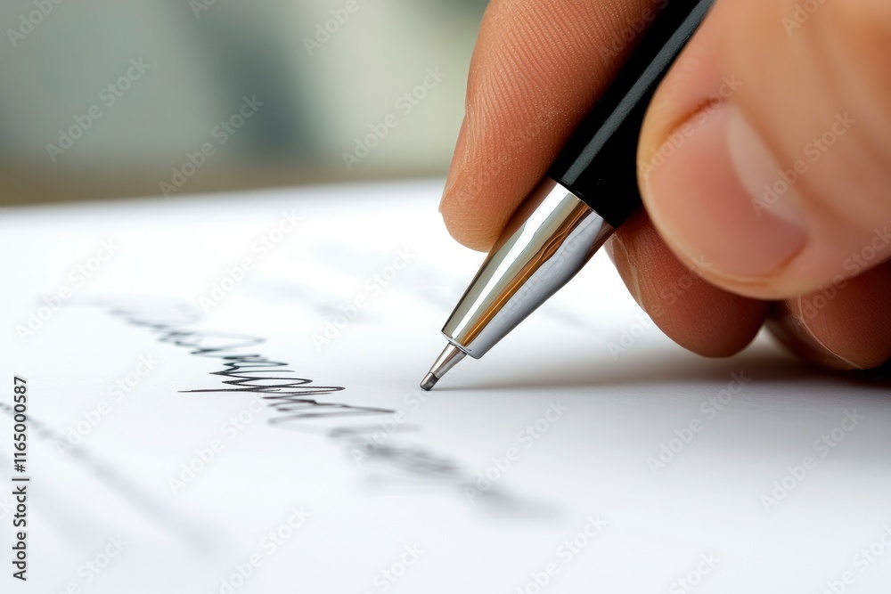 Male hand drawing a chart isolated on white background Male hand drawing a chart isolated on white background