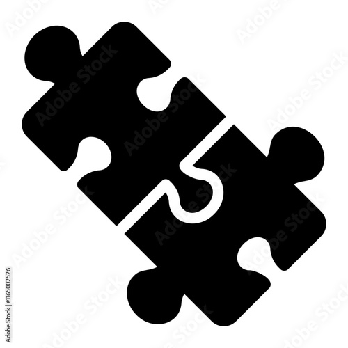 puzzle pieces Solid icon