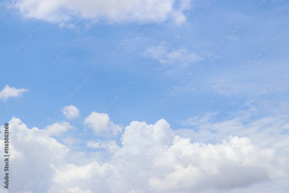 Natural blue sky with cloud and texture background Natural blue sky with cloud and texture background