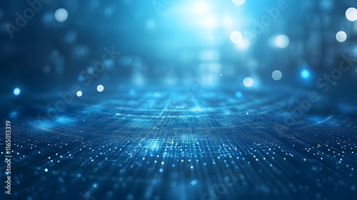 Abstract blue background suitable for technology, business, or science themes