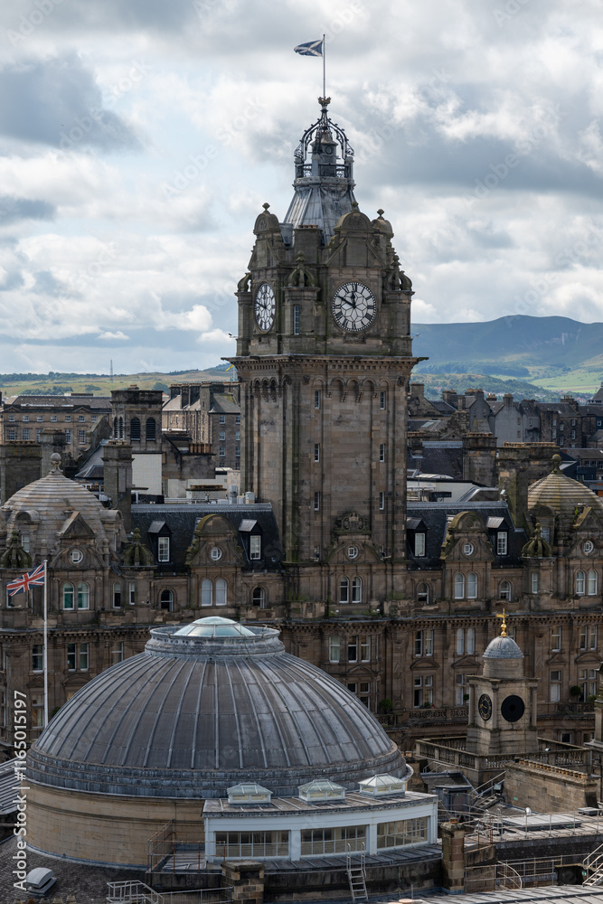 Fototapeta premium Balmoral Hotel - Edinburgh - Scotland