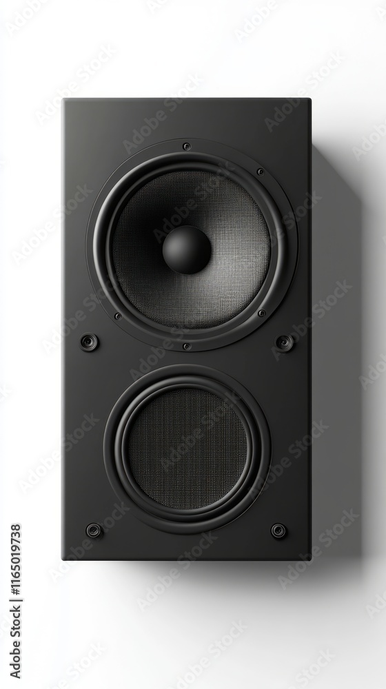 Obraz premium Premium Wall-Mounted Speaker: Immersive Audio Experience