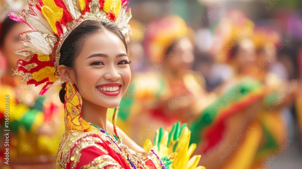 Cultural festivals as expression, a parade featuring vibrant costumes, traditional dances, and joyous expressions Cultural festivals as expression, a parade featuring vibrant costumes, traditional dances, and joyous expressions