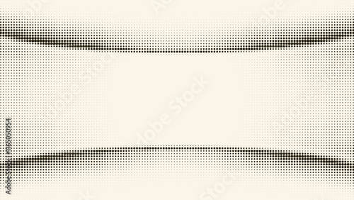 Halftone stage background. Dotted gradient scene backdrop