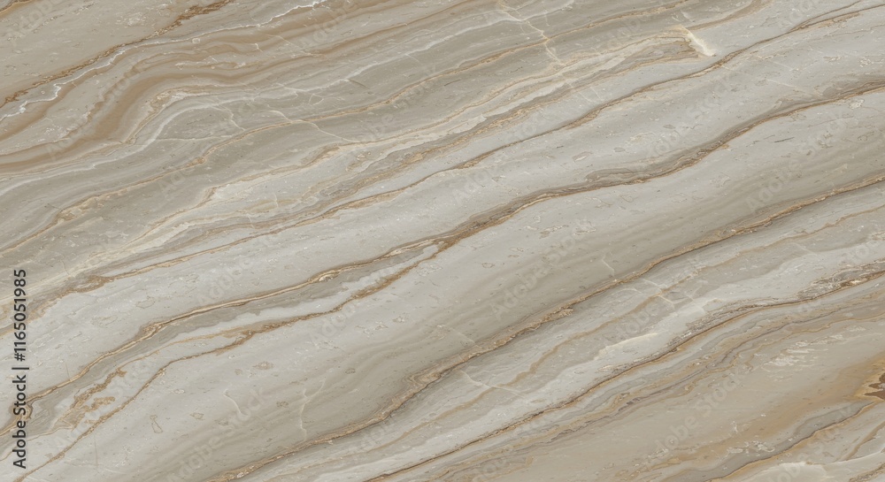 Fototapeta premium Polished marble with slight variation in grain and color