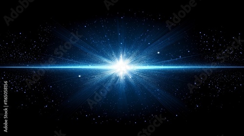 glowing abstract sun burst with digital lens flare.can your adjust the color of the light rays using adjustment layer like Gradient Selective Color, and create sunlight, optical flare photo