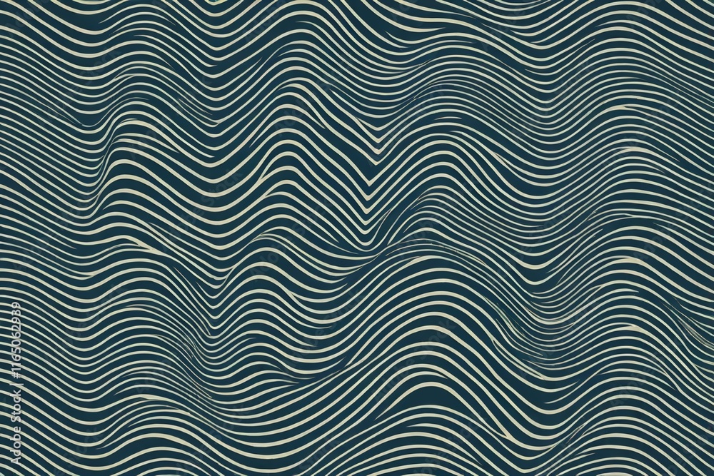 a blue and white wavy pattern with a black background a blue and white wavy pattern with a black background