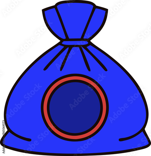 traditional lucky bag svg icon