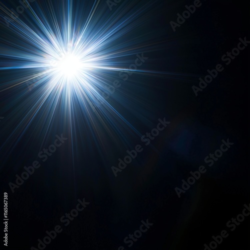 glowing abstract sun burst with digital lens flare.can your adjust the color of the light rays using adjustment layer like Gradient Selective Color, and create sunlight, optical flare photo