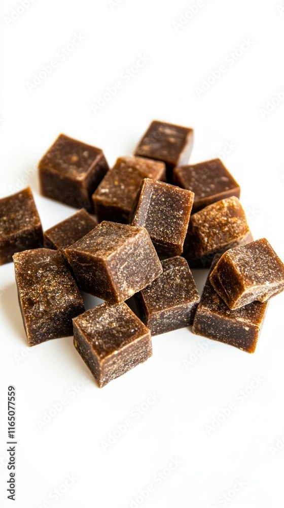 A Collection of Exquisite Brown Sugar Cubes, a Delightful Sweet Treat for Any Occasion A Collection of Exquisite Brown Sugar Cubes, a Delightful Sweet Treat for Any Occasion