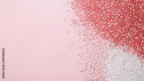 Sparkle abstract background concept. Abstract sparkle art with soft pink background and shimmering particles for design projects.