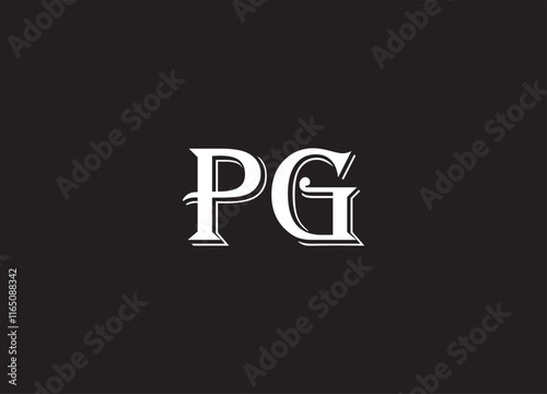 Free Download PG letter logo and initial logo design - GFXLoad