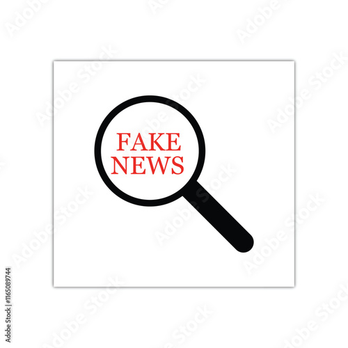 "Fake News Button Web Banner Templates | Vector Illustration for Download"