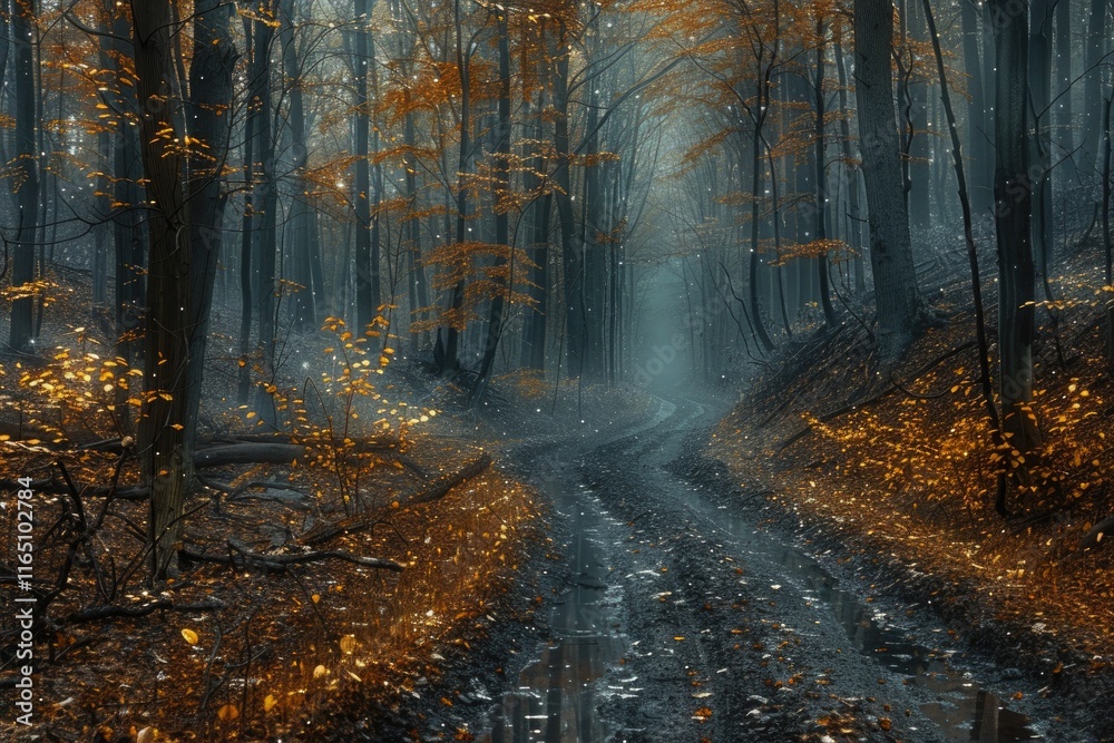 autumn misty forest 32k uhd insane details autumn misty forest 32k uhd insane details