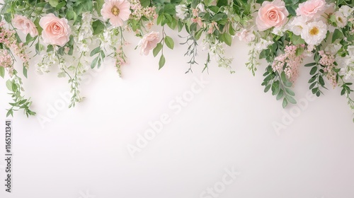 Elegant Floral Arrangement with Soft Pink Roses