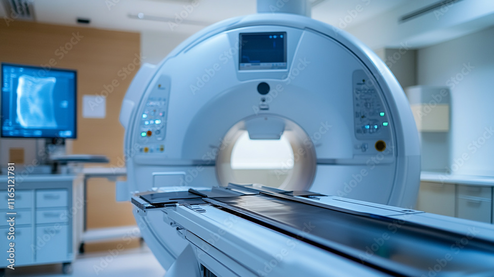Advanced medical imaging technology in a modern clinical setting for patient diagnosis Advanced medical imaging technology in a modern clinical setting for patient diagnosis
