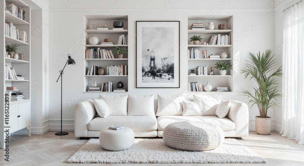 Fototapeta premium modern living room