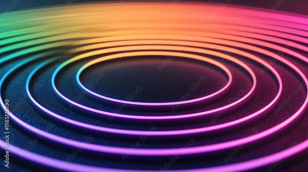 Circles abstract background concept. Vibrant concentric circles in shades of rainbow hues, creating a mesmerizing visual effect. Circles abstract background concept. Vibrant concentric circles in shades of rainbow hues, creating a mesmerizing visual effect.