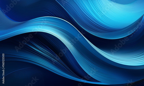 Gradient abstract blue background