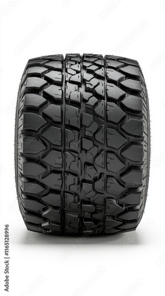 High-Performance Off-Road Tire Design - 3D Model High-Performance Off-Road Tire Design - 3D Model